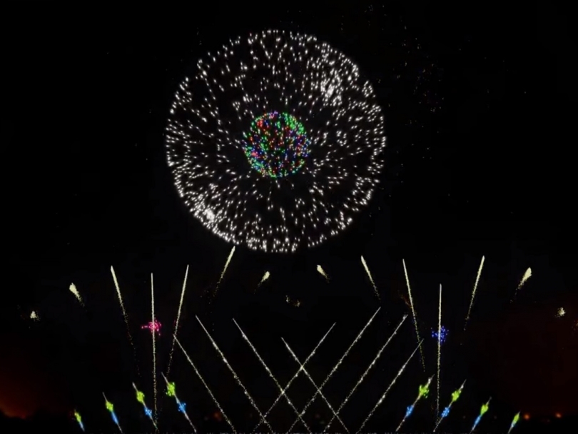 В США предлагают развеивать прах с помощью фейерверка